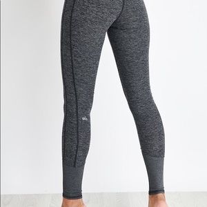 Alo Yoga Lounge legging (dark grey heather, SMALL)